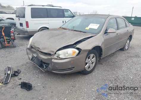 2007 Chevrolet Impala Lt from USA, damaged, VIN 2G1WT58K779237145
